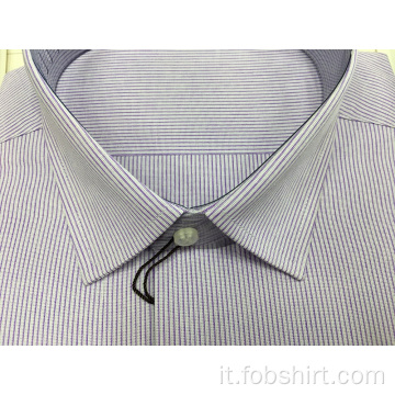 Camicia da lavoro a righe in cotone